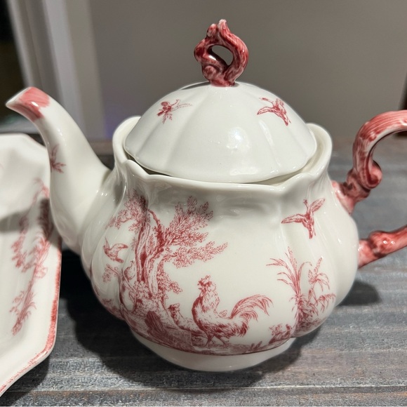 Aux au Provence tea set Red - Picture 6 of 12